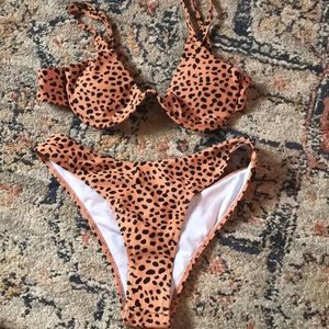 SHEIN Leopard Print Bikini